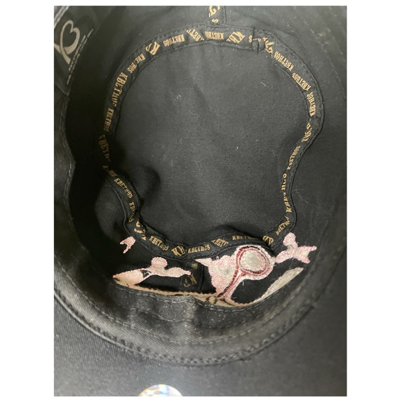 KBETHOS Cadet / Conductor Distressed Bling Adjustable Hair Stylist Hat NWOT - Picture 11 of 16